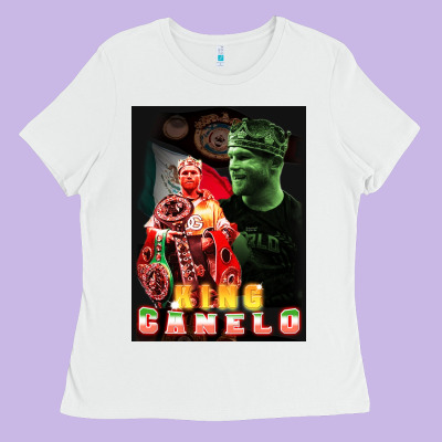 Canelo Boxing Ladies Tee Designed By Artisfamous