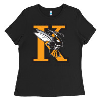Black kalamazoo college Ladies Tee - artisFamous