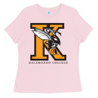 Bubblegum Pink kalamazoo college Ladies Tee - artisFamous