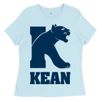 Baby Blue kean university Ladies Tee - artisFamous