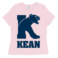 Bubblegum Pink kean university Ladies Tee - artisFamous