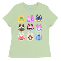Matcha animal crossing cute cats animal crossing new horizons Ladies Tee - artisFamous