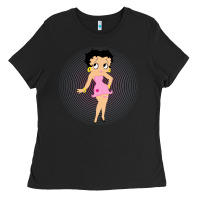 Black betty boop Ladies Tee - artisFamous