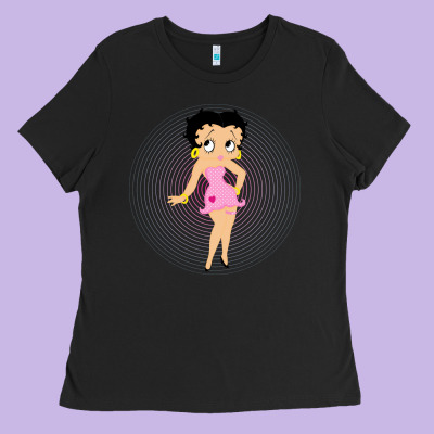 Betty Boop Ladies Tee Designed By Artisfamous