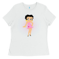 White betty boop Ladies Tee - artisFamous