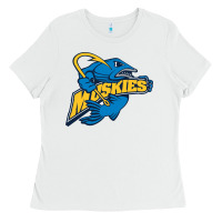 White lakeland university muskies Ladies Tee - artisFamous