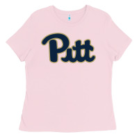 Bubblegum Pink university of pittsburgh Ladies Tee - artisFamous