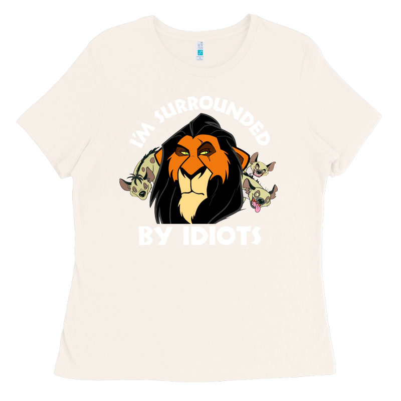 Surrounded By Idiots Book Ladies Tee by artisFamous | Teevron