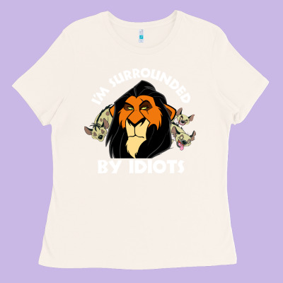 Surrounded By Idiots Book Ladies Tee Designed By Artisfamous