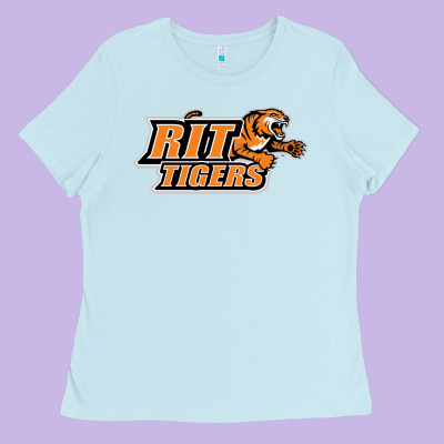 Rit Athletics Ladies Tee Designed By Artisfamous
