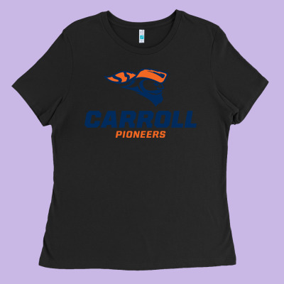 Carroll University Pioneers Ladies Tee Designed By Artisfamous