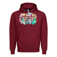 Burgundy rocking the phlebotomist life Zipper Hoodie - AdoDesignShop