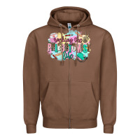 Chestnut rocking the phlebotomist life Zipper Hoodie - AdoDesignShop