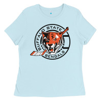 Baby Blue buffalo state college Ladies Tee - artisFamous