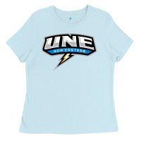 Baby Blue new england university Ladies Tee - artisFamous