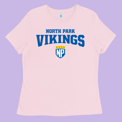 North Park University Ladies Tee Designed By Artisfamous