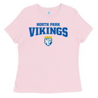 Bubblegum Pink north park university Ladies Tee - artisFamous