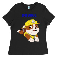 Black rubble Ladies Tee - artisFamous