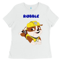 White rubble Ladies Tee - artisFamous