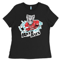 Black albany river rats Ladies Tee - artisFamous