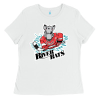 White albany river rats Ladies Tee - artisFamous
