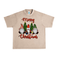 French Oak Merry Christmas Gnomes Urban Heavy Tee - RanaPortraitStore