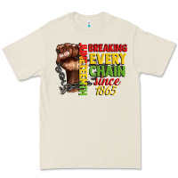 Bone juneteenth breaking every chain since 1865 Premium Tee - CowGirlArtShop