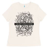 Bone ı'm not complicated Ladies Tee - artisFamous