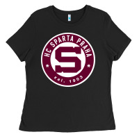 Black hc sparta praha Ladies Tee - artisFamous