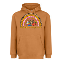 Meerkat back to school rainbow hello kindergarten Heavyweight Hoodie - AdoDesignShop