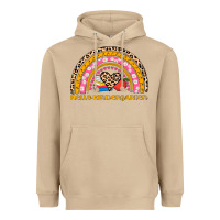 Mushroom back to school rainbow hello kindergarten Heavyweight Hoodie - AdoDesignShop