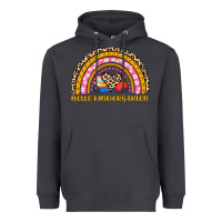 Smoke back to school rainbow hello kindergarten Heavyweight Hoodie - AdoDesignShop