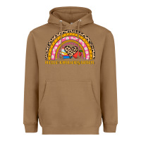 Toasted Coconut back to school rainbow hello kindergarten Heavyweight Hoodie - AdoDesignShop