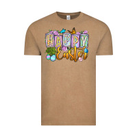Vintage Coffee Happy Easter Vintage Tee - OliviaCreatesArt