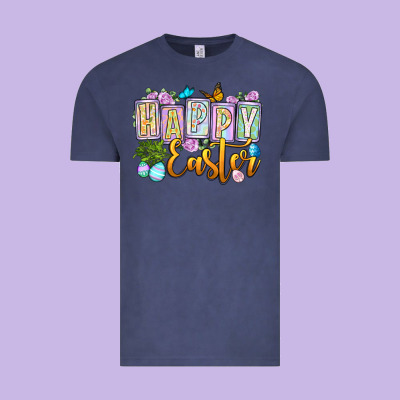Happy Easter Vintage Tee Designed By Oliviacreatesart