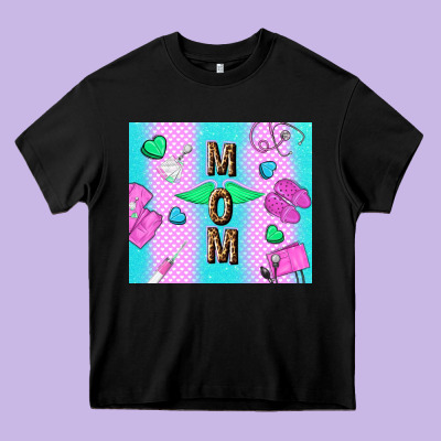 Nurse Mom Mother’s Day Heavy Core Tee Designed By Tumblerdesignbyshophia