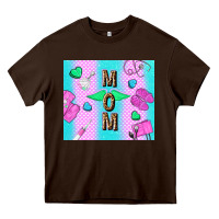 Chocolate Brown nurse mom mother’s day Heavy Core Tee - TumblerDesignByShophia