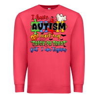 Cardinal i have autism i can't say trick or treat Premium Sweatshirt - JahusDesignShop