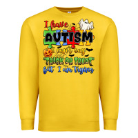 Lemon i have autism i can't say trick or treat Premium Sweatshirt - JahusDesignShop