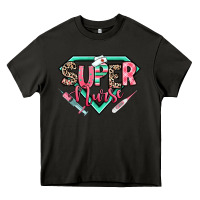 Asphalt super nurse Heavy Core Tee - RanaPortraitStore