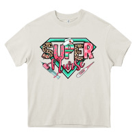 Cream super nurse Heavy Core Tee - RanaPortraitStore