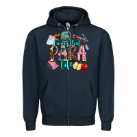 Navy living that  para  life Zipper Hoodie - AdoDesignShop