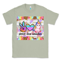 Matcha peace loeve unicorns Classic Tee - CowGirlArtShop