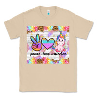 Mushroom peace loeve unicorns Classic Tee - CowGirlArtShop
