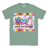Sage peace loeve unicorns Classic Tee - CowGirlArtShop