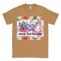Toasted Coconut peace loeve unicorns Classic Tee - CowGirlArtShop