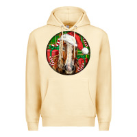 Pina Colada Belgian Horse  Christmas Premium Hoodie - LillyAllenDesigns