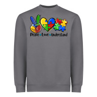 Storm peace love  cure Heavyweight Sweatshirt - AdoDesignShop