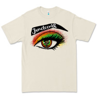 Bone juneteenth eyelash cowgirl Premium Tee - CowGirlArtShop