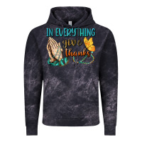 Cloud Black İn Everything Give Thanks Vintage Hoodie - BundleAndBundleShop
